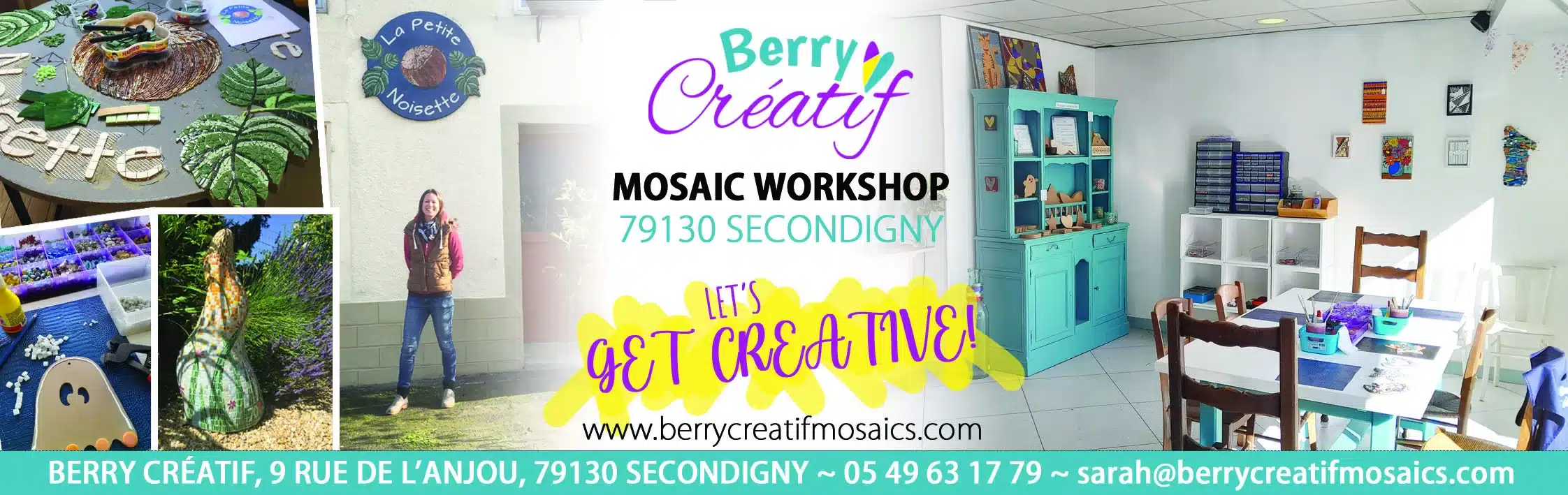 mosaic workshop in Secondigny 79130